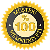 %100 müşteri memnuniyeti